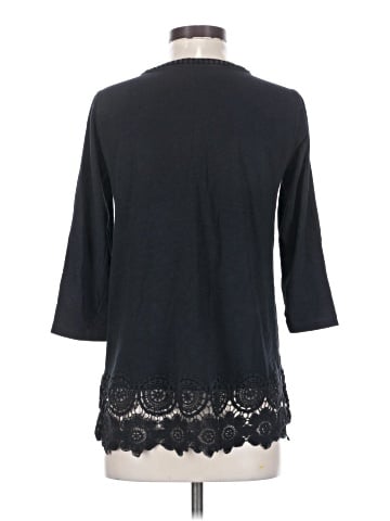 Lands' End 3/4 Sleeve Top (view 2)