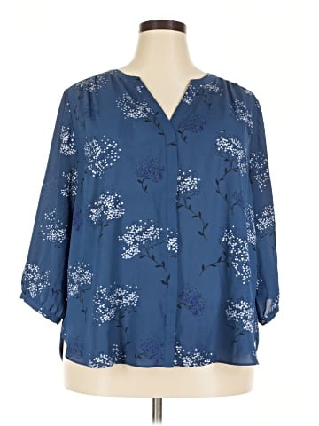 NYDJ 3/4 Sleeve Blouse (view 1)
