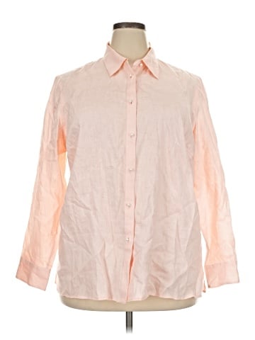 Lauren by Ralph Lauren Long Sleeve Button-Down Shirt (view 1)