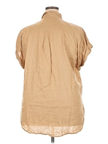 Lauren by Ralph Lauren Short Sleeve Button-Down Shirt (view 2)