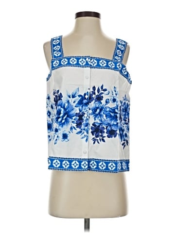 Lands' End Sleeveless Blouse (view 1)