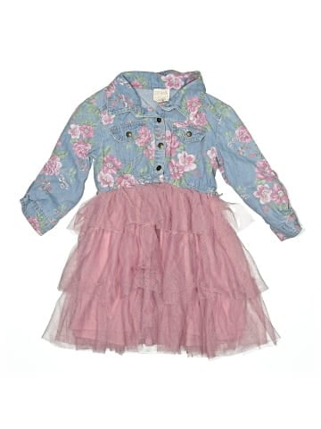Pink & Violet Dress (view 1)