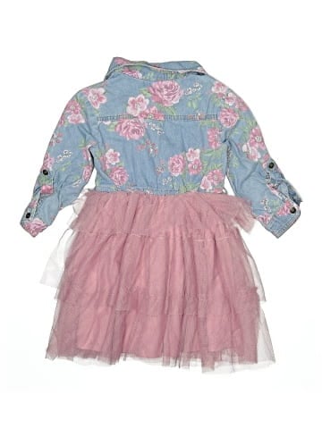 Pink & Violet Dress (view 2)