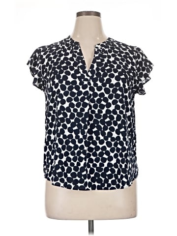 Calvin Klein Short Sleeve Blouse (view 1)