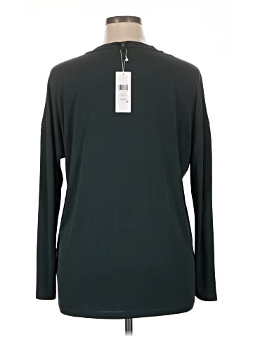 Eileen Fisher Long Sleeve Silk Top (view 2)