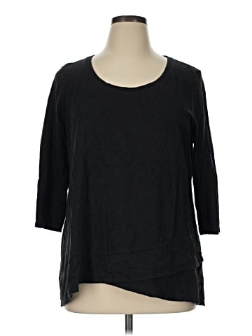 Chico's 3/4 Sleeve T-Shirt (view 1)
