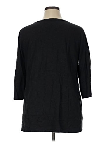 Chico's 3/4 Sleeve T-Shirt (view 2)