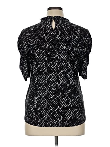 Adrianna Papell Short Sleeve Blouse (view 2)