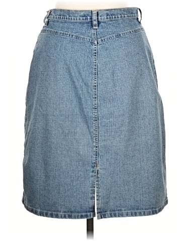 Gloria Vanderbilt Denim Skirt (view 2)