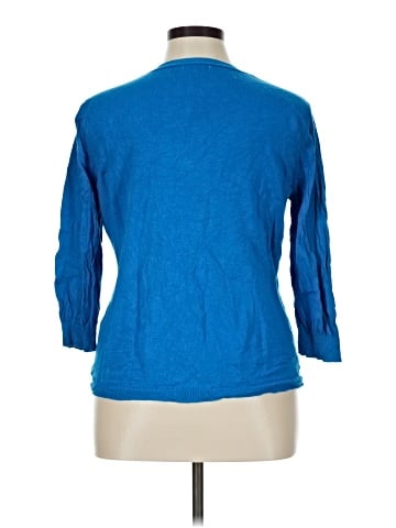 New York & Company 3/4 Sleeve T-Shirt (view 2)