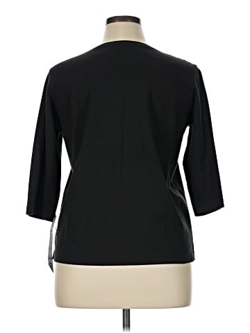 CHRISTINE ALEXANDER 3/4 Sleeve Top (view 2)