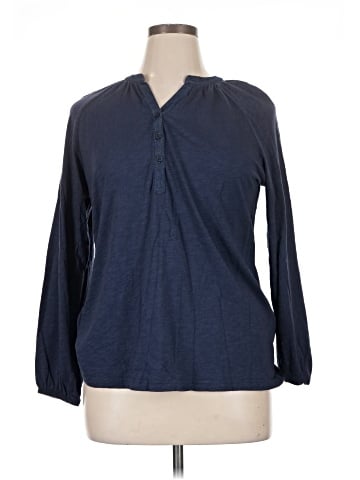 Market and Spruce Long Sleeve Blouse (view 1)