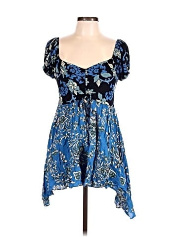 Free People Short Sleeve Blouse (view 1)