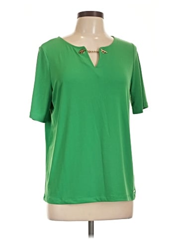 Tahari Short Sleeve Blouse (view 1)