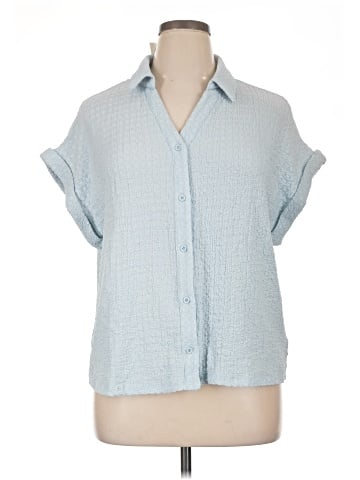 Adrianna Papell Short Sleeve Blouse (view 1)