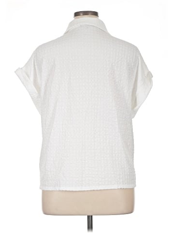 Adrianna Papell Short Sleeve Blouse (view 2)