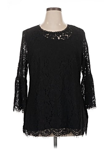 Isaac Mizrahi LIVE! 3/4 Sleeve Blouse (view 1)