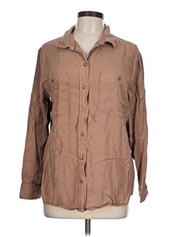 Sanctuary Long Sleeve Button-Down Shirt (view 1)
