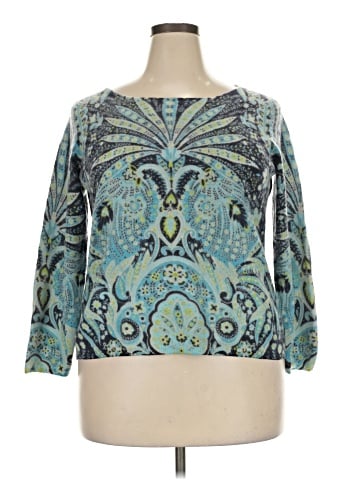 Talbots 3/4 Sleeve Top (view 1)