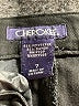 Cherokee Solid Black Casual Pants Size 7 - photo 3