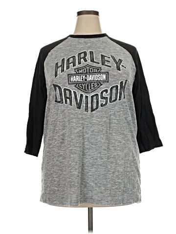 Harley Davidson 3/4 Sleeve T-Shirt (view 1)