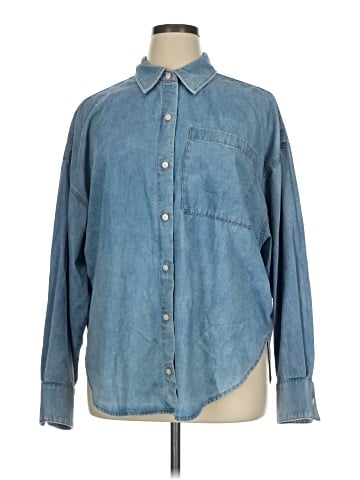 Express Long Sleeve Button-Down Shirt (view 1)