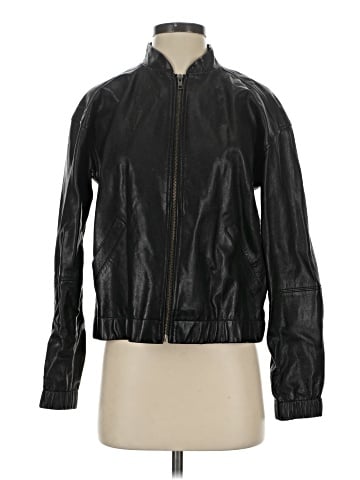 Eileen Fisher Leather Jacket (view 1)