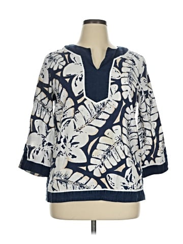 JM Collection 3/4 Sleeve Blouse (view 1)