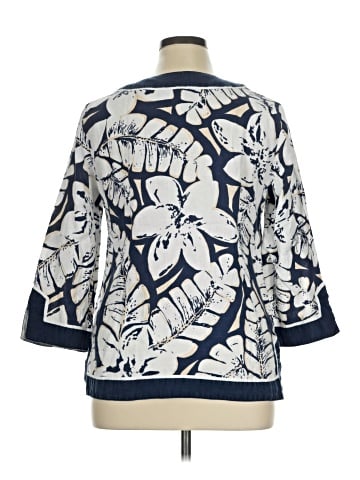 JM Collection 3/4 Sleeve Blouse (view 2)