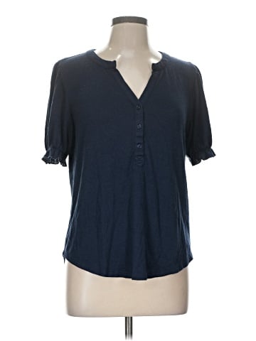 Bobeau Short Sleeve Blouse (view 1)