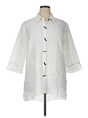 Travelers by Chico's 3/4 Sleeve Blouse (view 1)