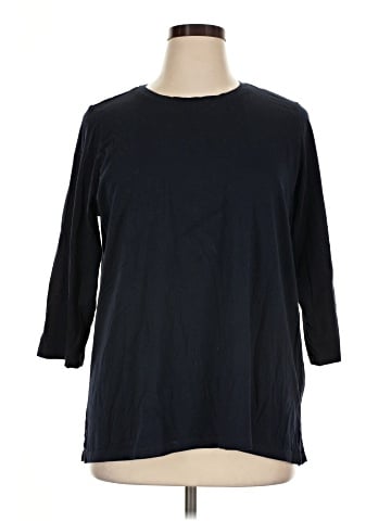 Lands' End 3/4 Sleeve T-Shirt (view 1)