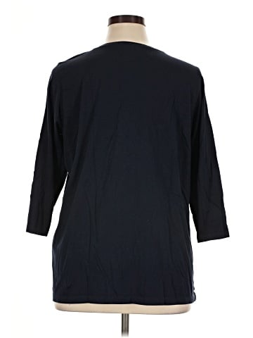 Lands' End 3/4 Sleeve T-Shirt (view 2)