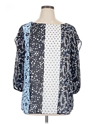 Calvin Klein 3/4 Sleeve Blouse (view 1)
