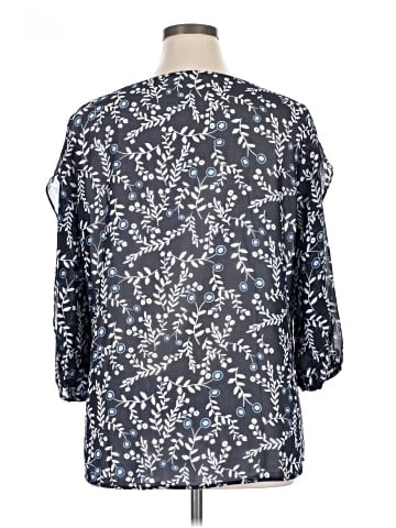 Calvin Klein 3/4 Sleeve Blouse (view 2)