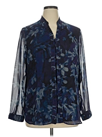 Coldwater Creek Long Sleeve Blouse (view 1)