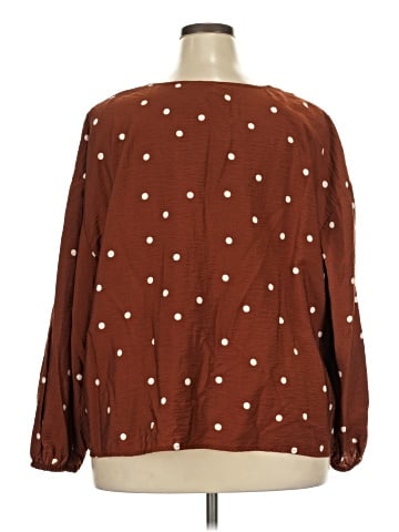 Lane Bryant Long Sleeve Blouse (view 2)