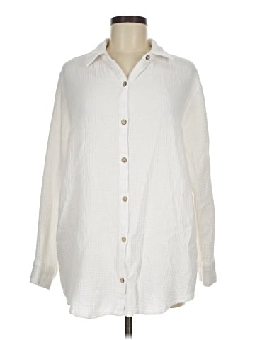 Ocean Drive Clothing Co. Long Sleeve Button-Down Shirt (view 1)