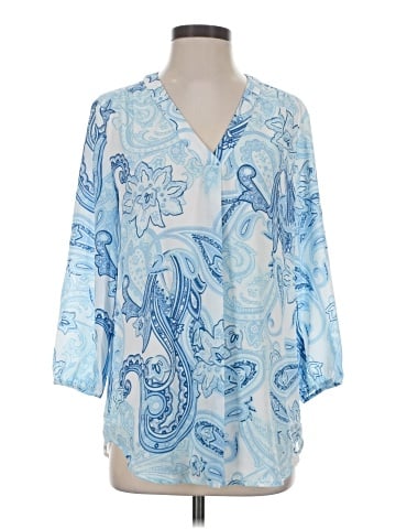 Jones New York 3/4 Sleeve Blouse (view 1)