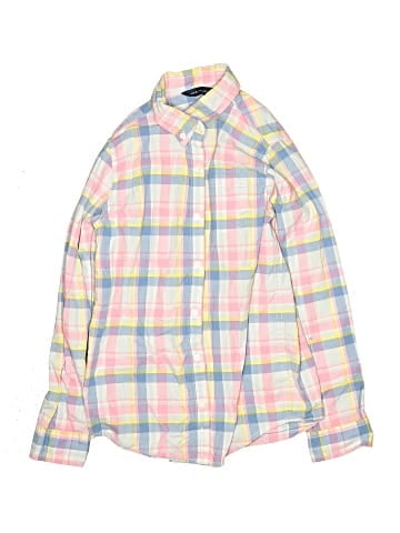 Janie and Jack Long Sleeve Button-Down Shirt (view 1)