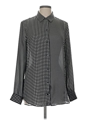 Equipment Long Sleeve Blouse (view 1)