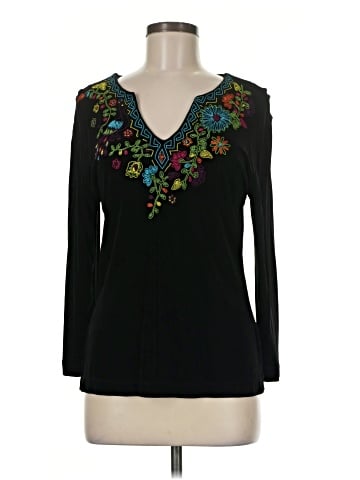 Travelers by Chico's Long Sleeve Top (view 1)