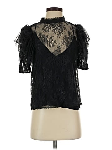 Free People Short Sleeve Blouse (view 1)