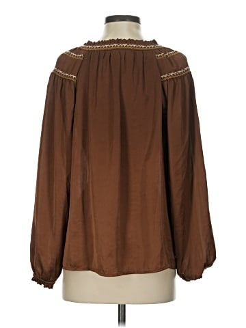 Lucky Brand Long Sleeve Blouse (view 2)