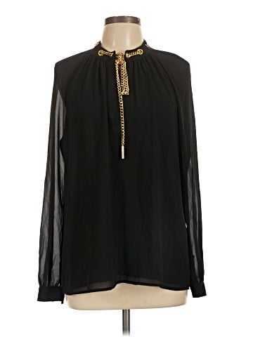MICHAEL Michael Kors Long Sleeve Blouse (view 1)