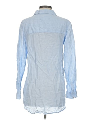 Sigrid Olsen Long Sleeve Button-Down Shirt (view 2)