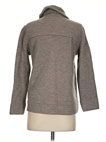 Madewell Boiled Wool Bridgman Sweater-Jacket (view 2)