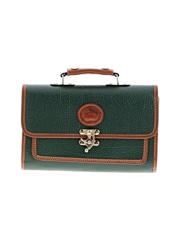 Dooney & Bourke Leather Messenger (view 1)