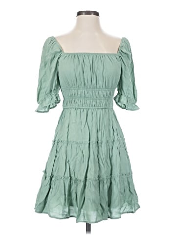 Blue Rain Casual Dress (view 1)