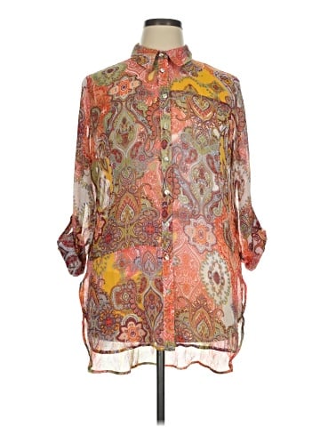 Hope Springs 3/4 Sleeve Blouse (view 1)
